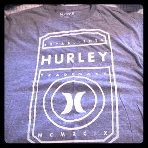Men’s Like New Grey washed Hurley T-shirt